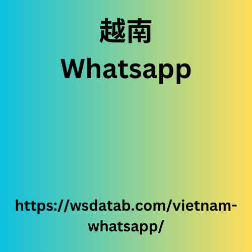 越南 Whatsapp